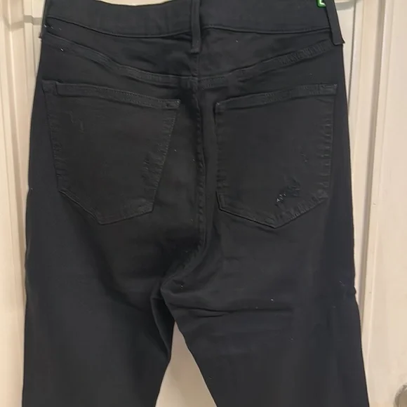 Topshop Moto Jamie Skinny , Ripped Black Jeans in W30/L32! NWOT - Picture 6 of 8